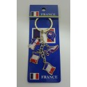 PORTE CLEFS MULTI DRAPEAUX