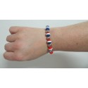BRACELET SUPPORTER FRANCE x2