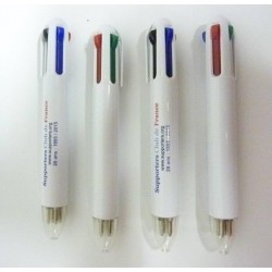 STYLO BLANC TRICOLORE