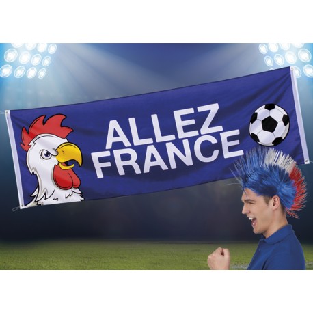 BANNIERE ALLEZ FRANCE COQ