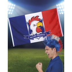 DRAPEAU ALLEZ FRANCE COQ