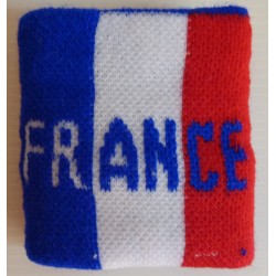 poignet tisse france tricolore