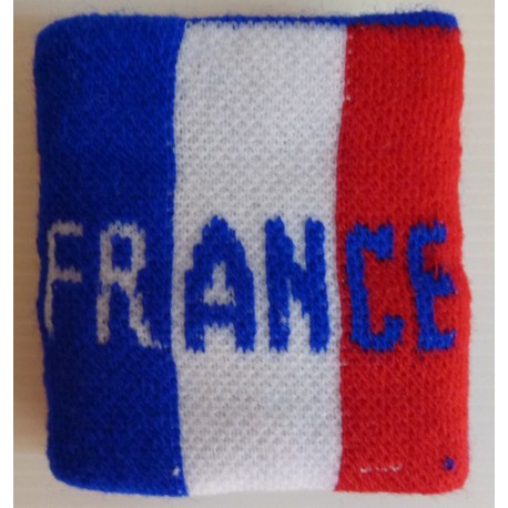poignet tisse france tricolore
