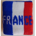 poignet tisse france tricolore