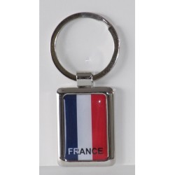 PORTE CLEFS DRAPEAU TRICOLORE