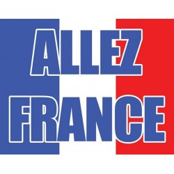 DRAPEAU ALLEZ FRANCE 90 x 60