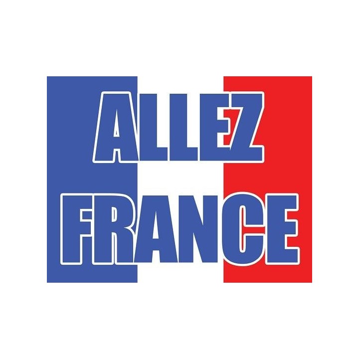DRAPEAU ALLEZ FRANCE