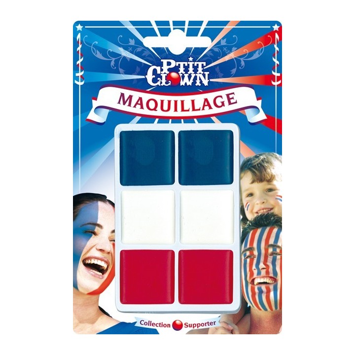 PALETTE TRICOLORE CLOWN