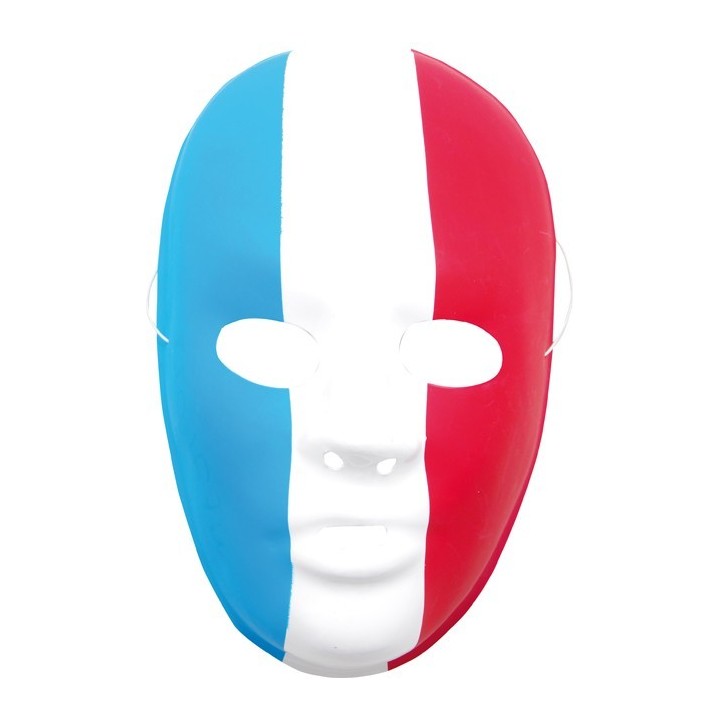 MASQUE VISAGE TRICOLORE