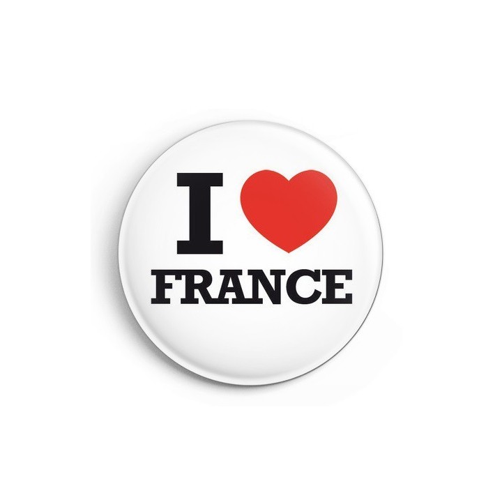 BADGE I LOVE FRANCE
