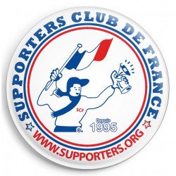 BADGE SUPPORTERS CLUB DE FRANCE 1995