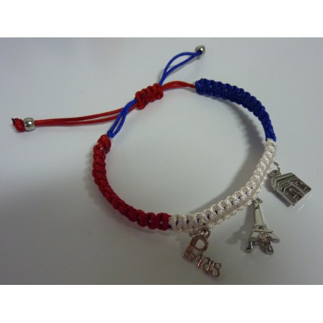 BRACELET TRICOLORE FRANCE