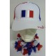 CASQUETTE BLANCHE 3D