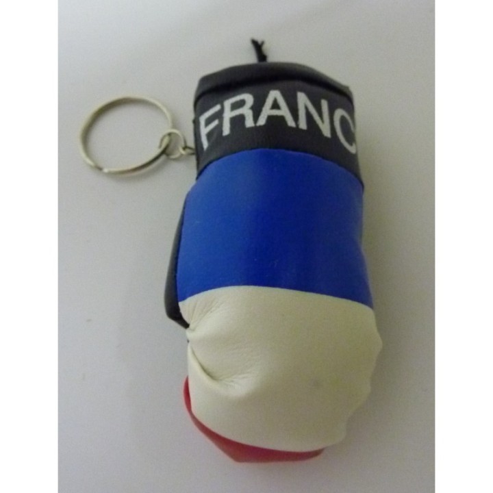 PORTE CLEFS GANT DE BOXE TRICOLORE