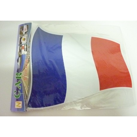 AUTOCOLLANT DRAPEAU FRANCE