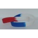 BRACELET SILICONE FRANCE x2