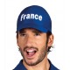 CASQUETTE FRANCE 100% BLEU