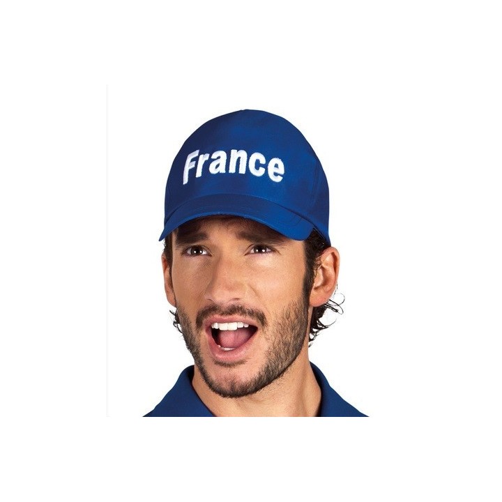 CASQUETTE FRANCE 100% BLEU