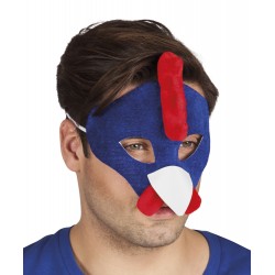 MASQUE COQ TRICOLORE