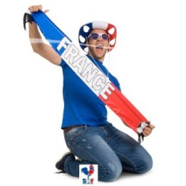 FOULARD ECHARPE TRICOLORE