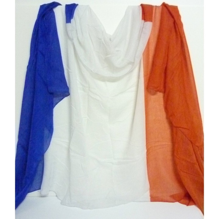 CHECHE VOILE TRICOLORE