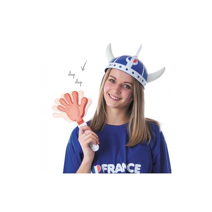 CASQUE GAULOIS FRANCE BLEU