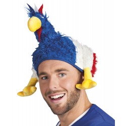 CHAPEAU COQ TRICOLORE