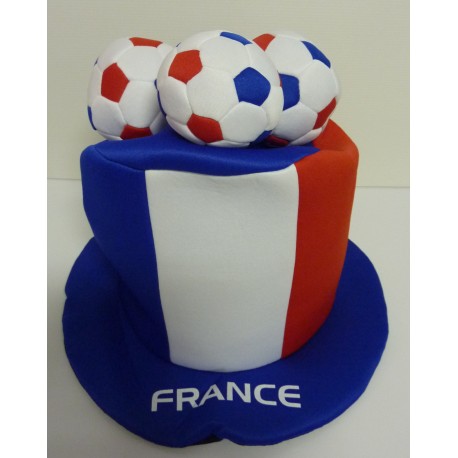 CHAPEAU FRANCE 3 BALLONS