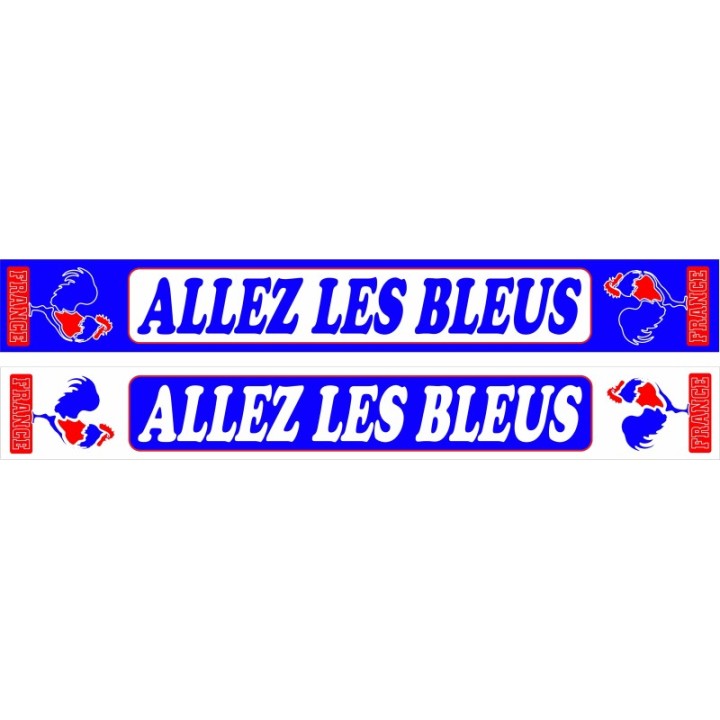 ECHARPE ALLEZ les BLEUS COQ