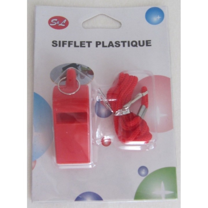 SIFFLET PLASTIQUE ARBITRE