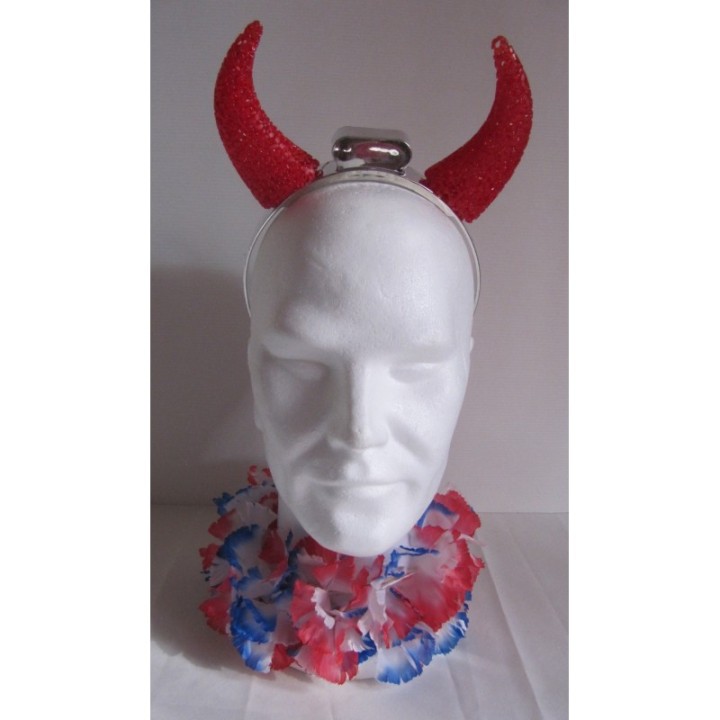 SERRE TETE CORNE DIABLE LED