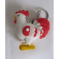 PORTE CLEFS COQ LED