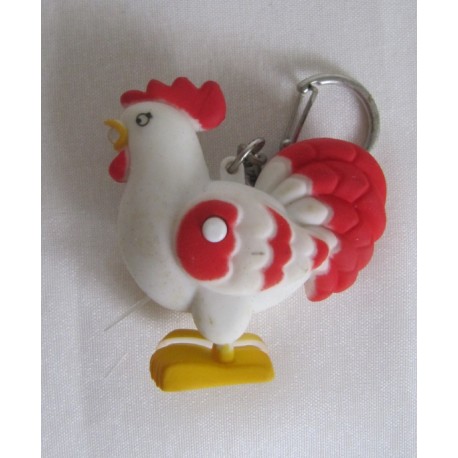 PORTE CLEFS COQ LED