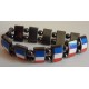 BRACELET HEMATITE TRICOLORE