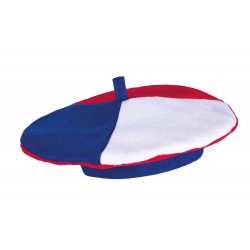 BERET GALETTE TRICOLORE