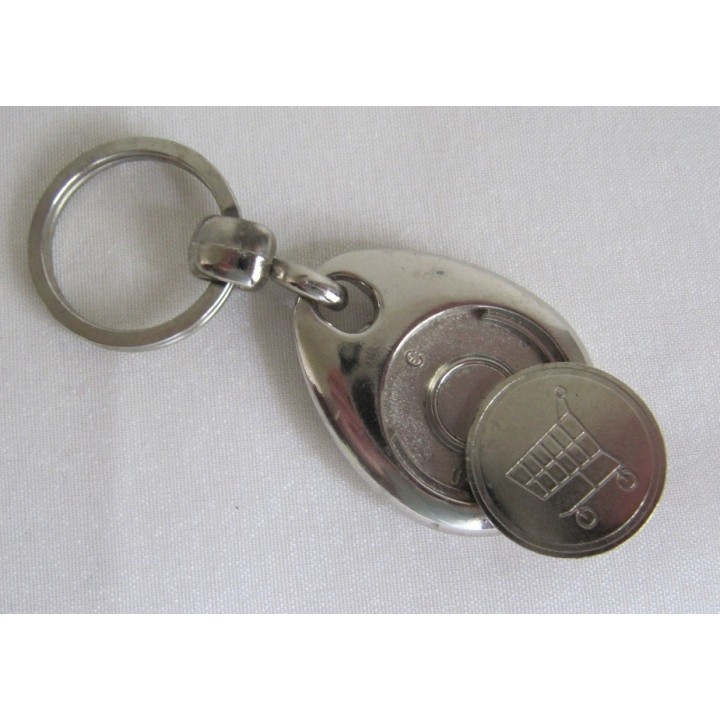 PORTE CLEF JETON CADDY SCF