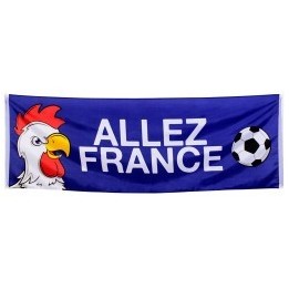 BANNIERE ALLEZ FRANCE COQ