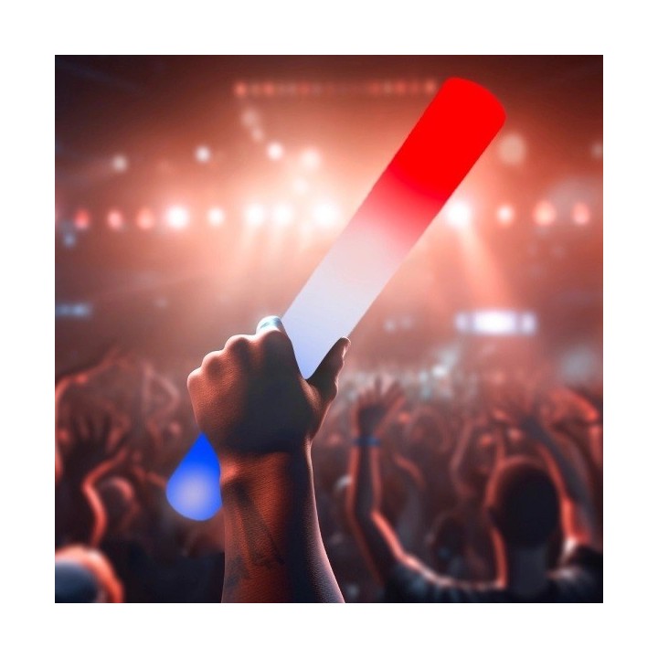 BATON LUMINEUX MOUSSE FRANCE LED 