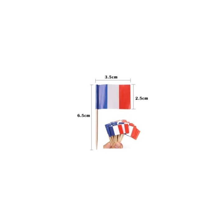 Pic Cocktail Drapeau France