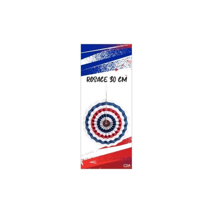 ROSACE FRANCE 30 cm