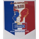 AUTOCOLLANT SUPPORTER DES BLEUS