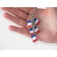 PORTE CLEFS MULTI DRAPEAUX