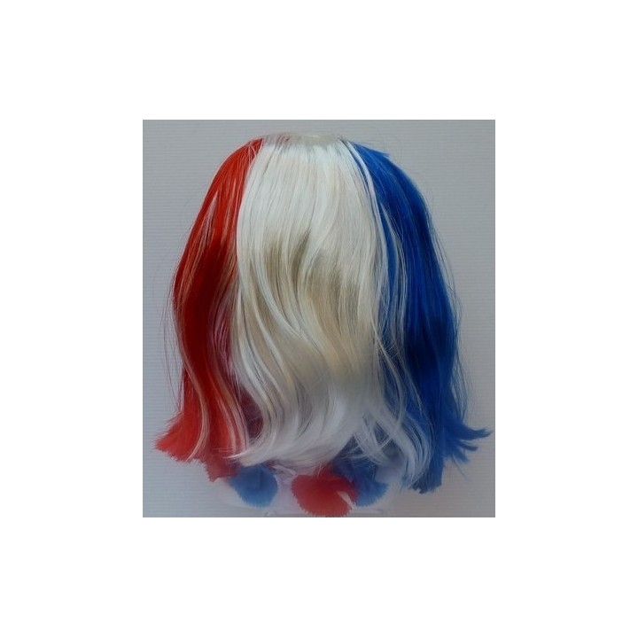 PERRUQUE CARREE TRICOLORE