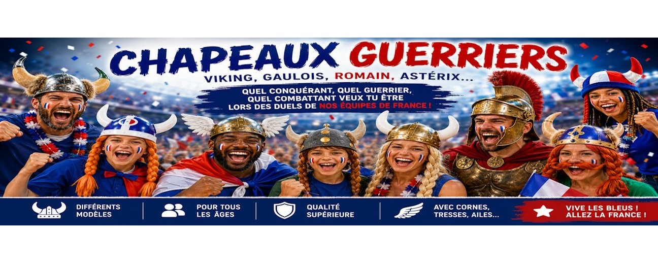 Les Guerriers : Viking, Gaulois, Romain, Astérix